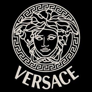 Versace Logo Embroidered ADULT Unisex Crewneck Sweatshirt